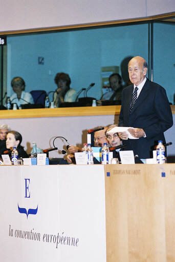 Foto 20: European Convention on the Future of Europe - Plenary session