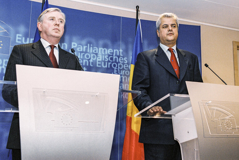 Fotografija 5: EP President meets with Prime Minister of Romania