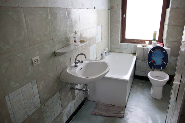 Fotografia 28: Illustration - Emergency accommodation for asylum seekers awaiting regularisation in Strasbourg, France