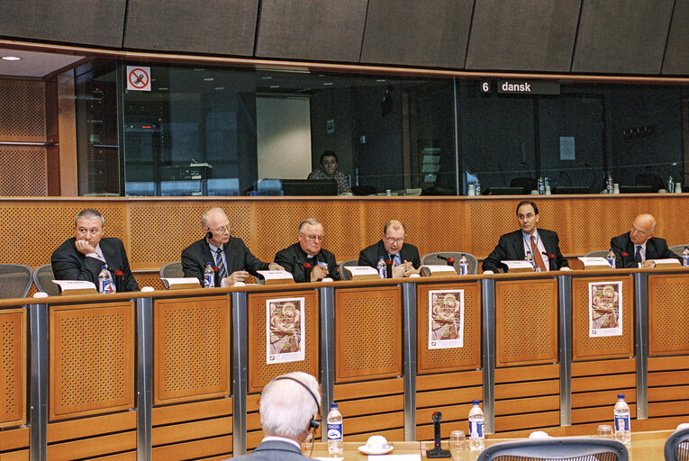 Meeting at the European Parliament in Brussels