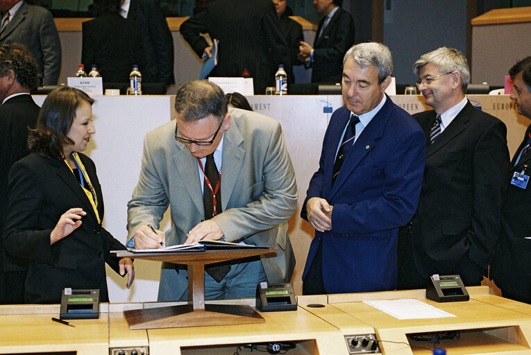 Foto 7: European Convention on the Future of Europe - Plenary session