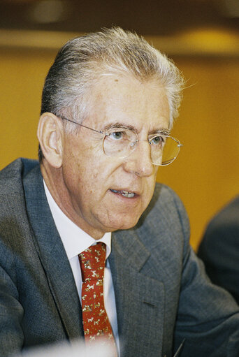 Fotografija 8: ECON Committee - Discussion with Competition Commissioner Mario MONTI