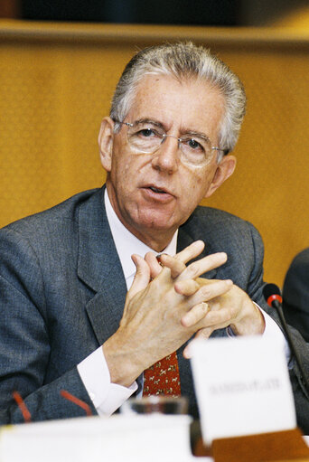 Fotografija 7: ECON Committee - Discussion with Competition Commissioner Mario MONTI