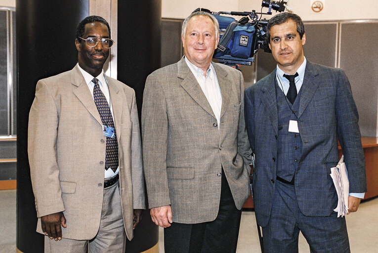 Foto 1: Meeting at the European Parliament in Brussels