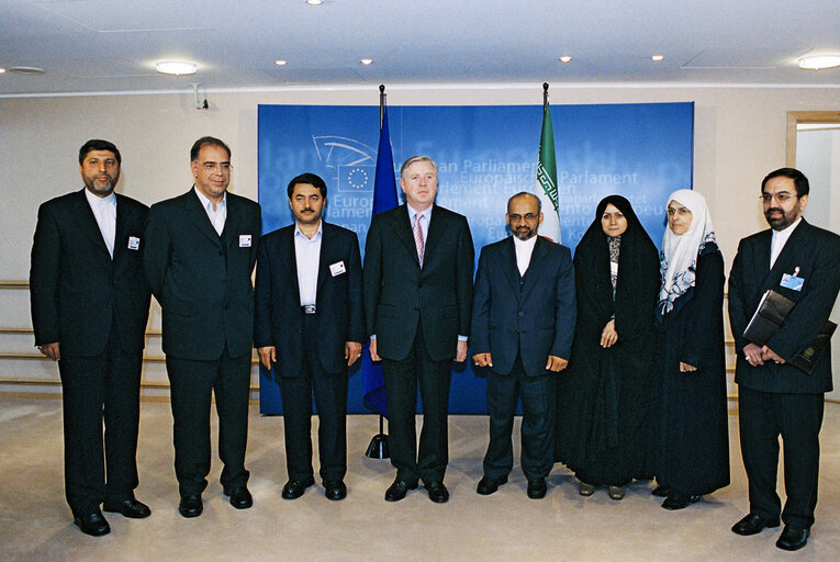 Fotografija 20: EP President meets with a delegation of the Iranian Parliament led by Mohsen MIRDAMADI