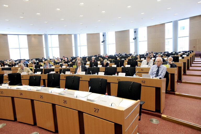 Photo 3: AFET committee exchange of views with the Secretary General of NATO