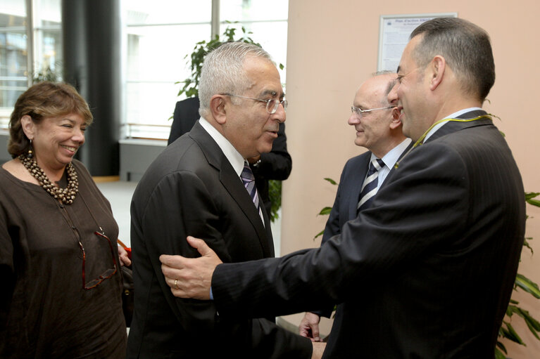 Foto 2: EP Vice President meets the Prime Minister of the Palestinian National Authority