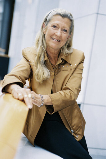 Fotografija 10: Portrait of MEP Lisbeth GRONFELDT BERGMAN in Brussels