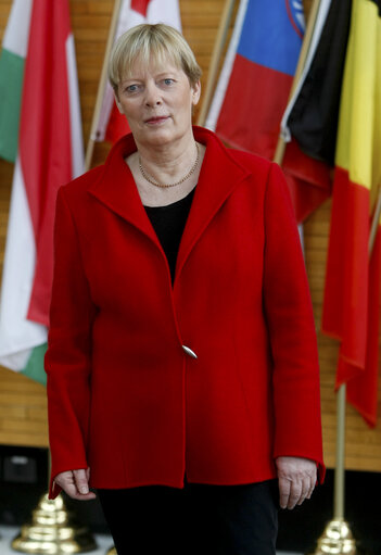 Fotografia 13: Birgit SCHNIEBER-JASTRAM EPP, FEMME / WOMAN, Parlement européen à Strasbourg, 2010, Allemagne / Germany, Parlementaires 2009 activité / Member activities 2009 21-01-2010