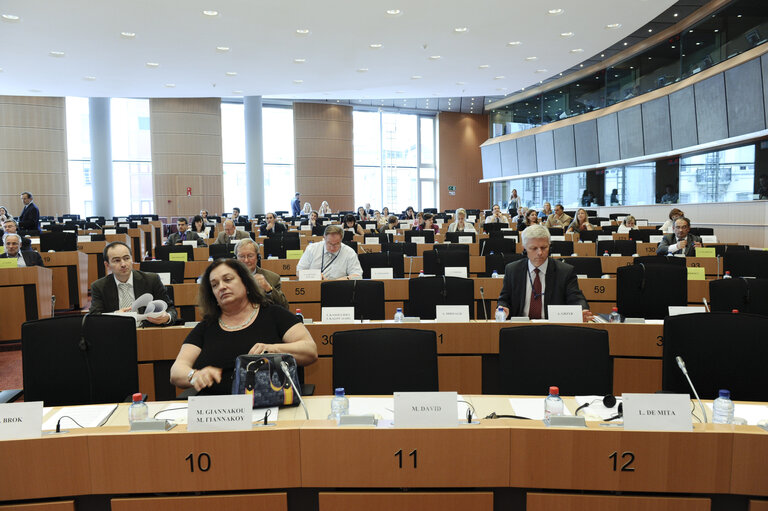 Photo 8: AFET committee exchange of views with the Secretary General of NATO