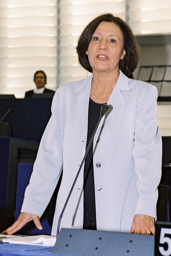 Fotografija 4: Portrait of MEPs during the plenary session in Strasbourg