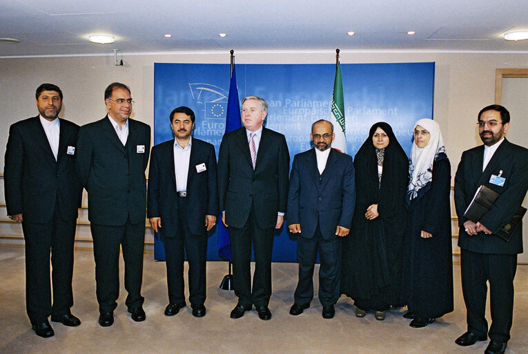 Fotografija 21: EP President meets with a delegation of the Iranian Parliament led by Mohsen MIRDAMADI