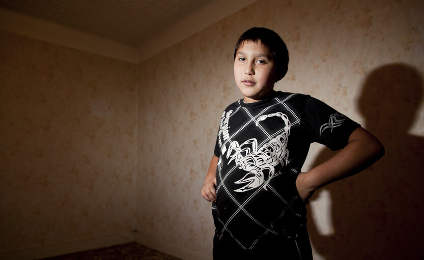 Fotografia 3: Illustration - Emergency accommodation for asylum seekers awaiting regularisation in Strasbourg, France