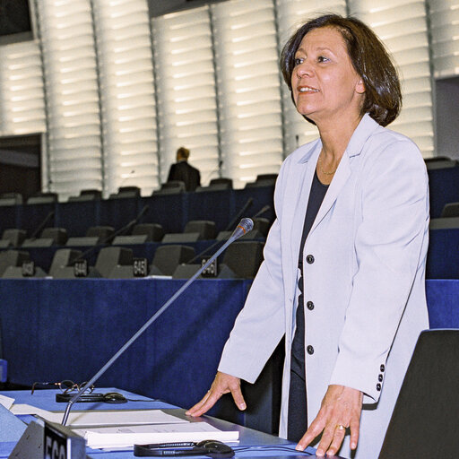 Fotografija 5: Portrait of MEPs during the plenary session in Strasbourg