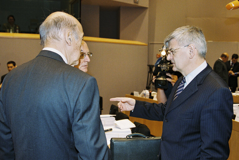 Снимка 1: European Convention on the Future of Europe - Plenary session in Brussels