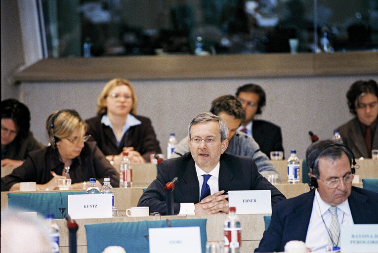 Photo 7: Meeting at the European Parliament in Brussels