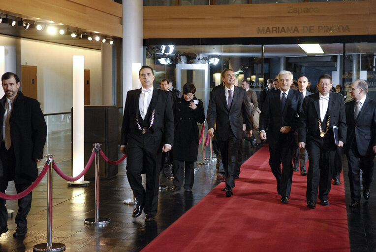 Fotagrafa 19: Presentation of the programme of the Spanish Presidency by Spain's Prime Minister during the Plenary session in Strasbourg