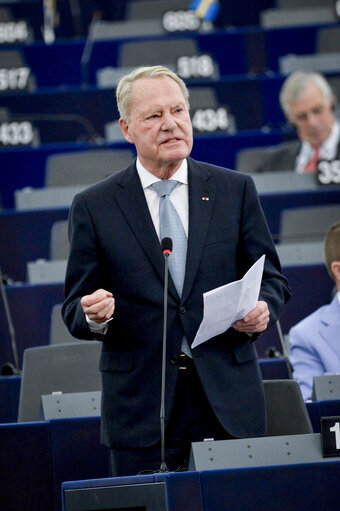 Foto 20: Plenary session Week 50 2017 in Strasbourg - Preparation of the European Council meeting of 14 and 15 December 2017 Council and Commission statements - State of play of negotiations with the United Kingdom