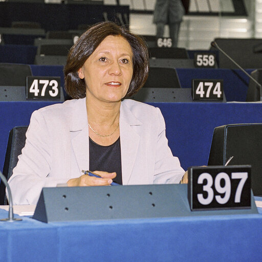 Fotografija 6: Portrait of MEPs during the plenary session in Strasbourg