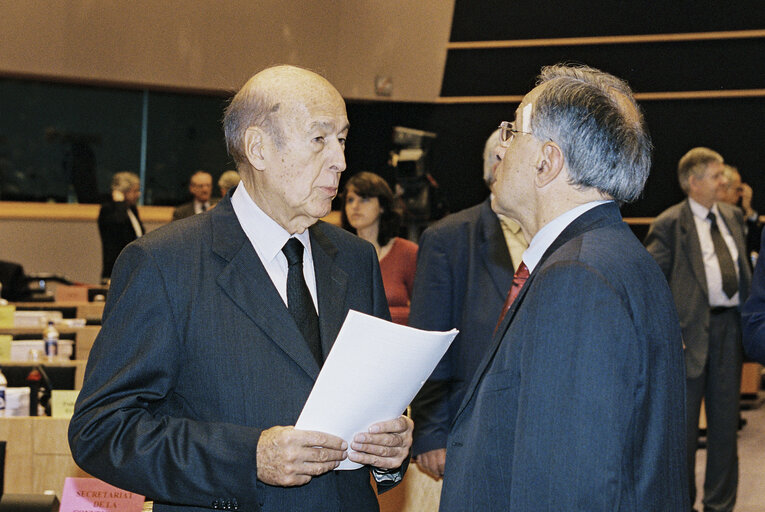 Снимка 8: European Convention on the Future of Europe - Plenary session in Brussels