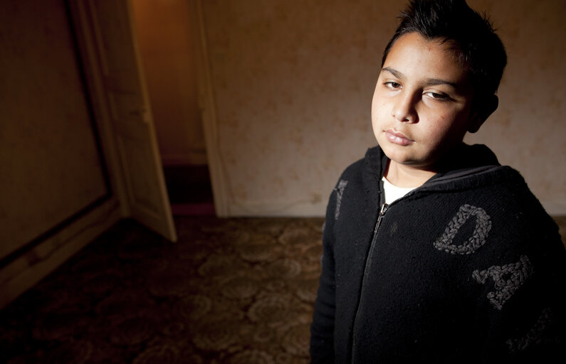 Fotografia 2: Illustration - Emergency accommodation for asylum seekers awaiting regularisation in Strasbourg, France