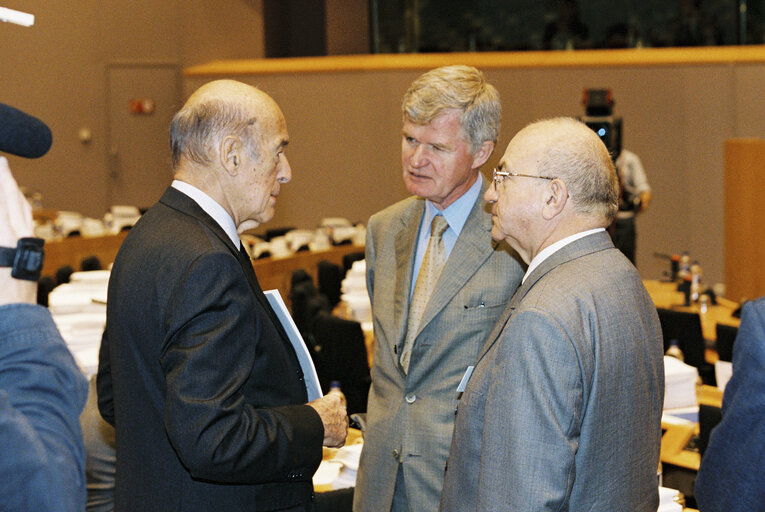 Снимка 5: European Convention on the Future of Europe - Plenary session in Brussels