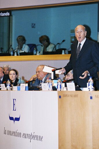 Foto 29: European Convention on the Future of Europe - Plenary session