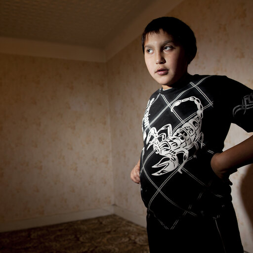 Fotografia 4: Illustration - Emergency accommodation for asylum seekers awaiting regularisation in Strasbourg, France