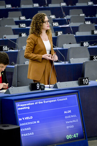 Foto 18: Plenary session Week 50 2017 in Strasbourg - Preparation of the European Council meeting of 14 and 15 December 2017 Council and Commission statements - State of play of negotiations with the United Kingdom