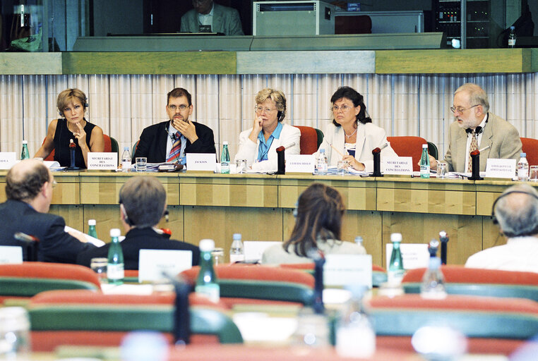 Fotagrafa 31: Meeting at the European Parliament in Strasbourg