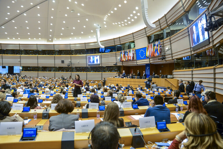 Fotografija 30: 4th European Parliament of Persons with Disabilities -European Disability Forum (EDF)- We want to vote! Towards accessible European elections 2019 and a full participation in political and public life for persons with disabilities.