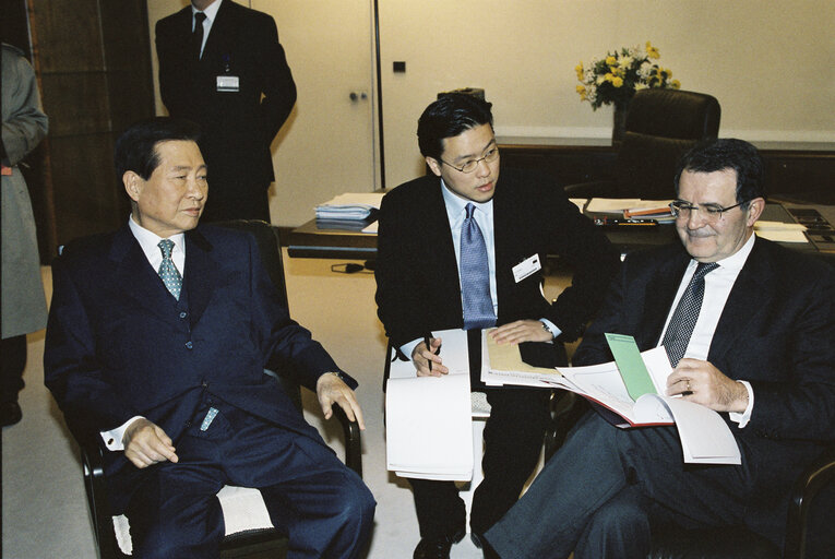 Fotografija 47: Visit of the President of South Korea to the President of the EC