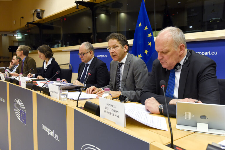 ECON Committee - Economic Dialogue and discussion with Jeroen DIJSSELBLOEM, President of the Eurogroup