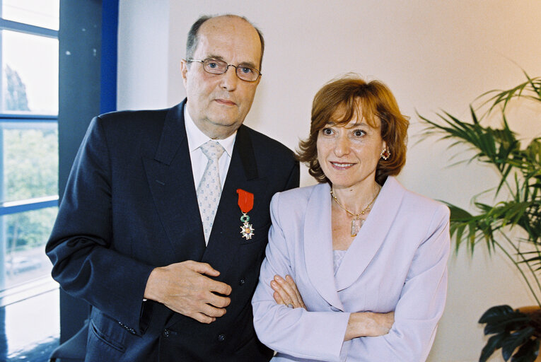 Foto 7: Visit of French Minister for European Affairs at the European Parliament in Strasbourg