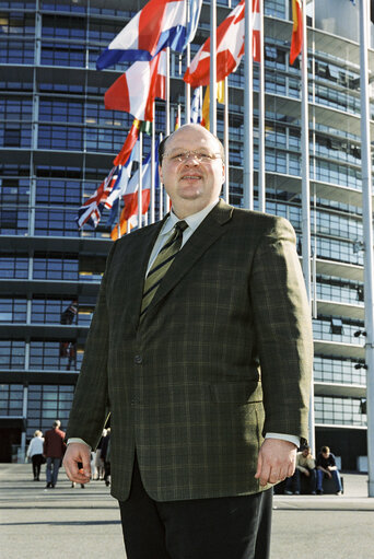 The MEP Alexander RADWAN in Strasbourg in March 2002.