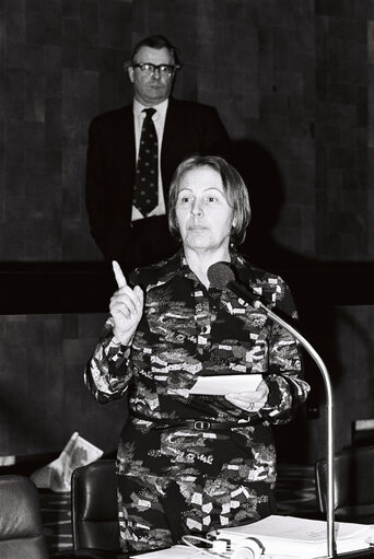 Valokuva 24: Plenary session Luxembourg january 1976