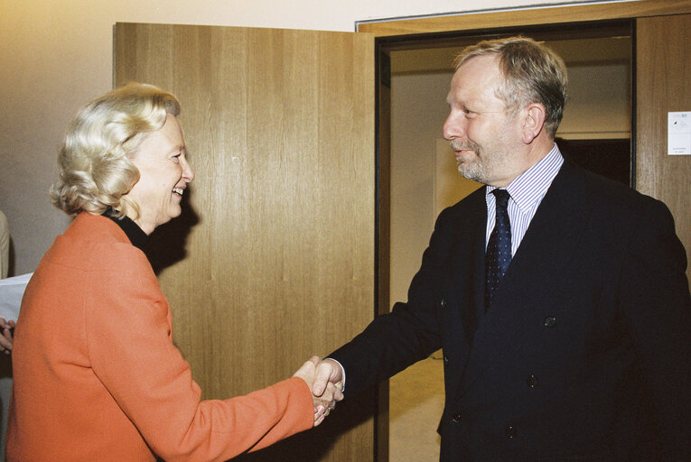 Fotografi 2: MEP Albert Jan MAAT at the European Parliament in Strasbourg