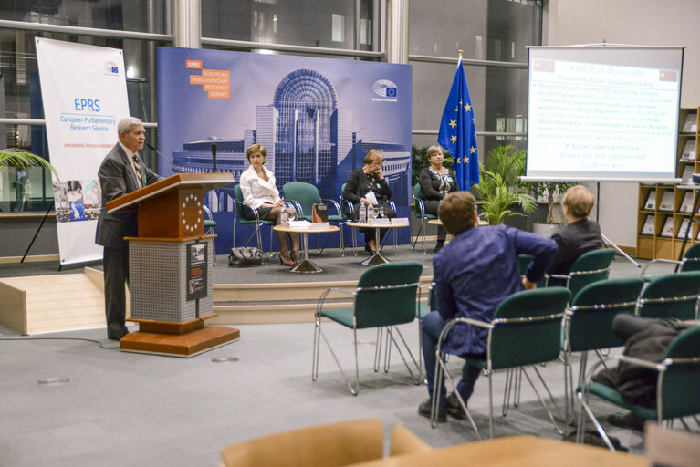 Fotogrāfija 5: Book presentation ' Damages caused by the Soviet Union in the baltics states '