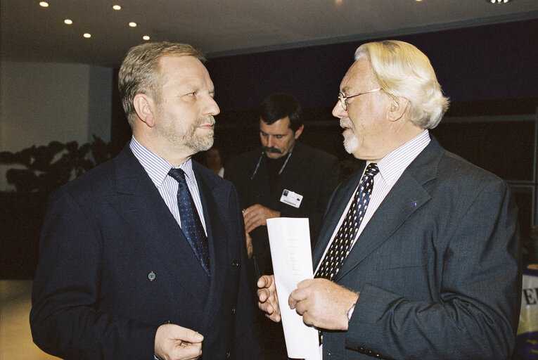 Fotografi 3: MEP Albert Jan MAAT at the European Parliament in Strasbourg