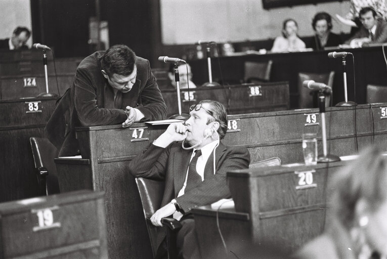 Fotogrāfija 18: Plenary session Strasbourg february 1976