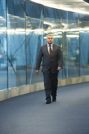 Fotografie 17: Peter KOUROUMBASHEV in the European Parliament in Brussels