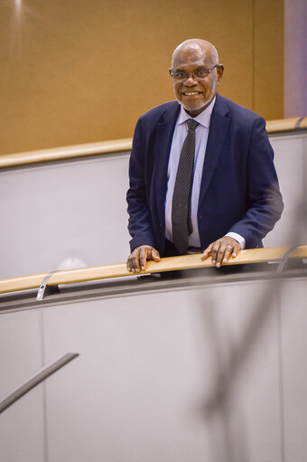 Maurice PONGA in the European Parliament in Brussels