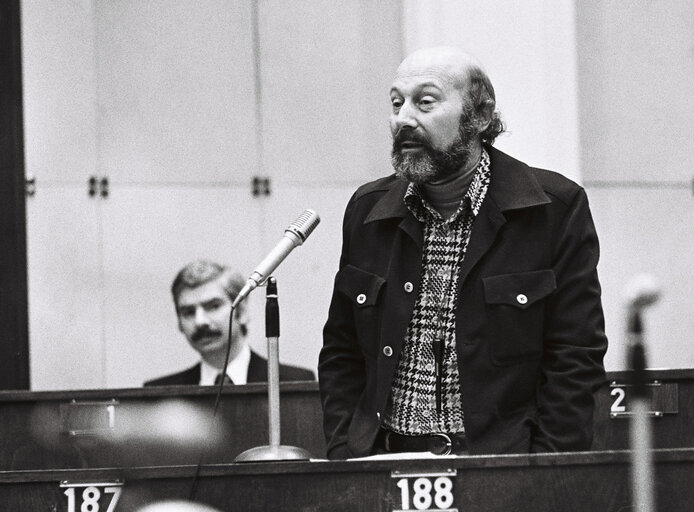 Cornelis LABAN in Plenary session Strasbourg february 1976