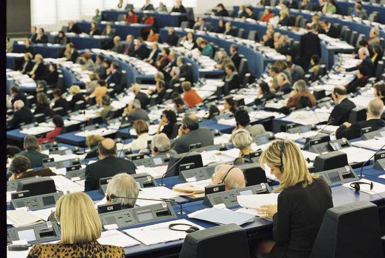 Fotografija 20: Sakharov Prize award ceremony at the EP in Strasbourg.