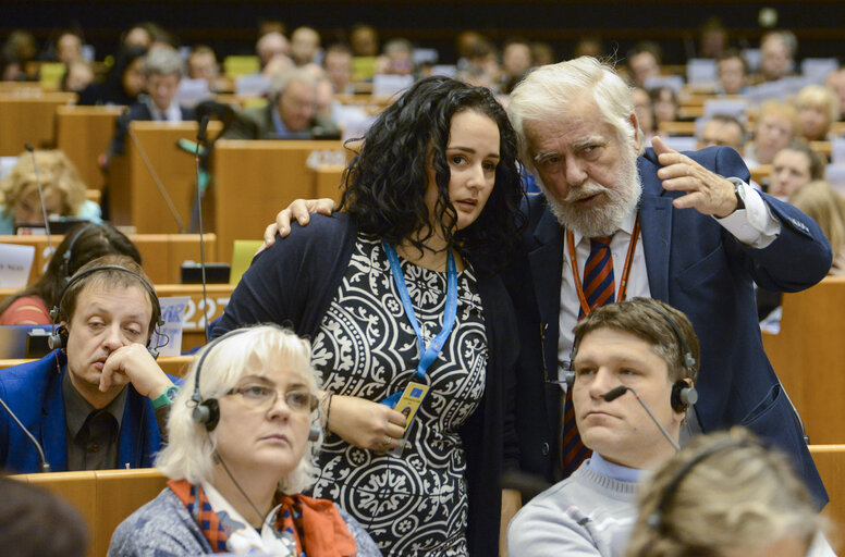 Fotografija 6: 4th European Parliament of Persons with Disabilities -European Disability Forum (EDF)- We want to vote! Towards accessible European elections 2019 and a full participation in political and public life for persons with disabilities.