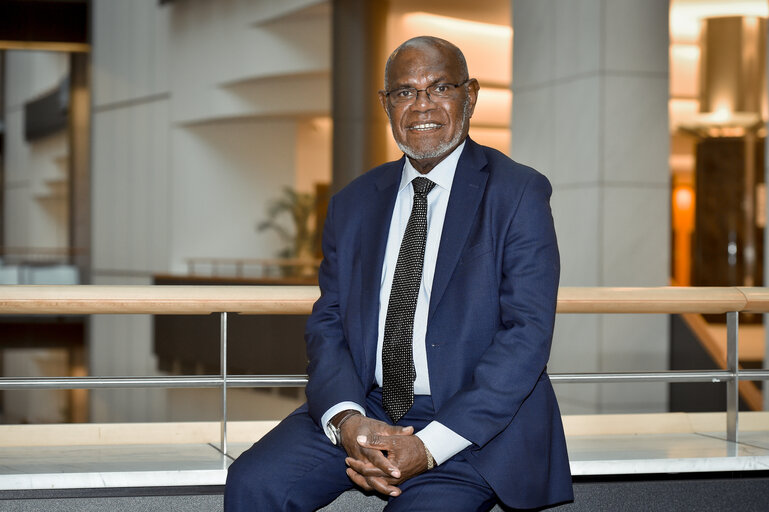 Maurice PONGA in the European Parliament in Brussels