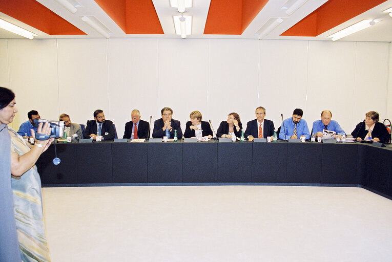 Foto 2: Meeting at the European Parliament in Strasbourg to draw attention on the situation in Kashmir