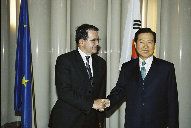 Zdjęcie 46: Visit of the President of South Korea to the President of the EC