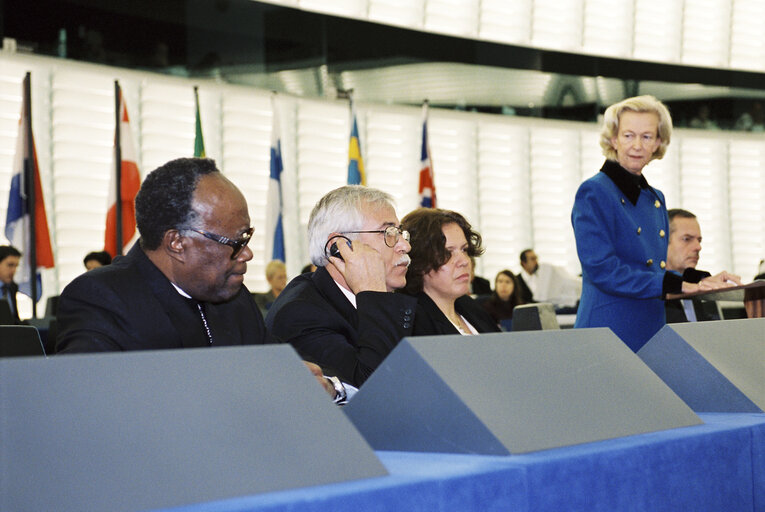 Fotografija 16: Sakharov Prize award ceremony at the EP in Strasbourg.