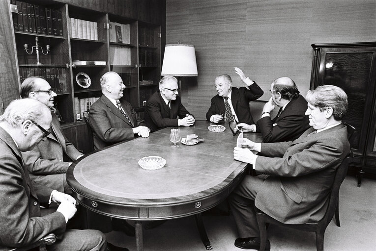 Meeting in Luxembourg in april 1976